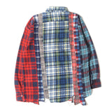 [XS] NEEDLES REBUILD VINTAGE REMAKE FLANNEL CHECK SHIRT