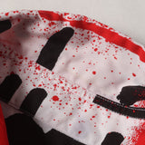 [S] BLACK COMME DES GARCONS GRAFFITI BROADCLOTH SHIRT