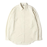 [4] AURALEE SUPER FINE WOOL STRIPE SHIRT