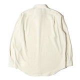 [4] AURALEE SUPER FINE WOOL STRIPE SHIRT