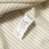 [4] AURALEE SUPER FINE WOOL STRIPE SHIRT