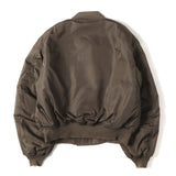 [5] AURALEE HIGH DENSITY SILK TWILL FLIGHT BLOUSON