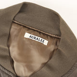 [5] AURALEE HIGH DENSITY SILK TWILL FLIGHT BLOUSON
