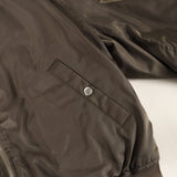 [5] AURALEE HIGH DENSITY SILK TWILL FLIGHT BLOUSON