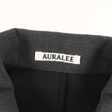 [5] AURALEE BONDED TROPICAL WOOL ZIP BLOUSON