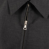 [5] AURALEE BONDED TROPICAL WOOL ZIP BLOUSON
