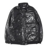 [5] AURALEE 25AW LAMB LEATHER ZIP BLOUSON BLACK