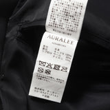 [5] AURALEE 25AW LAMB LEATHER ZIP BLOUSON BLACK