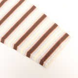 [4] AURALEE 26SS GRADIENT STRIPE JERSEY L/S TEE FADED BROWN STRIPE