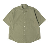 [4] AURALEE WASHED FINX TWILL BIG HALF SLEEVED SHIRT