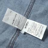 [3] WTAPS THOMPSON LS / SHIRT. COTTON. DENIM