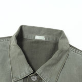 [3] A.PRESSE 26SS VINTAGE-PROCESSED HERRINGBONE TWILL MILITARY JACKET (VINTAGE USMA HBT M-44 JACKET) SAGE GREEN