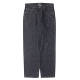 [34] AURALEE 23AW HARD TWIST DENIM WIDE PANTS INDIGO