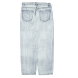 [34] AURALEE 26SS FADED SELVEDGE LIGHT DENIM WIDE PANTS LIGHT INDIGO