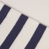 [S] A BATHING APE BAPE 00s BORDER BOAT-NECK LONG SLEEVE T-SHIRT WHITE NAVY