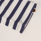 [S] A BATHING APE BAPE 00s BORDER BOAT-NECK LONG SLEEVE T-SHIRT WHITE NAVY