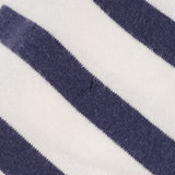 [S] A BATHING APE BAPE 00s BORDER BOAT-NECK LONG SLEEVE T-SHIRT WHITE NAVY