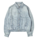 [3] AURALEE 26SS FADED SELVEDGE LIGHT DENIM TRUCKER JACKET (BLOUSON) INDIGO