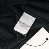 [2] A.PRESSE 25AW SILK RAYON OPEN COLLAR L/S SHIRT GRAPH CHECK
