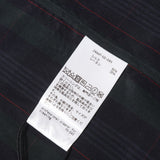 [2] A.PRESSE 24AW CHECK SILK RAYON BUTTON-DOWN DRESS SHIRT NAVY X GREEN X BLUE X RED