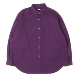 [2] A.PRESSE 26AW DOUBLE WEAVE TWILL REGULAR COLLAR DRESS SHIRT PURPLE