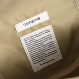 NONNATIVE 26SS DWELLER BACKPACK NYLON OXFORD BEIGE