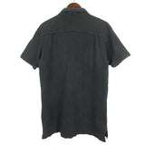 [XL] Kapital Native Sashiko Polo Shirt Black