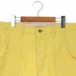[L] Visvim SS13 Scout Shorts Corduroy Yellow