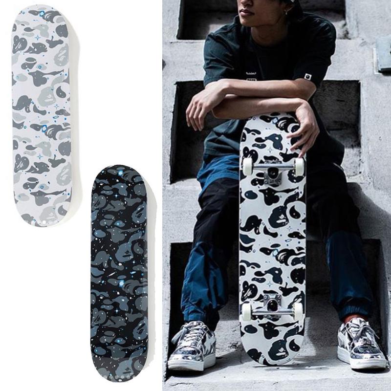 SPACE CAMO SKATEBOARD 黒 BAPE-