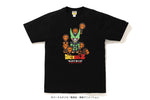 [L] DS! Bape Dragon Ball Z Baby Milo Cell and Cell Jr. Tee Black