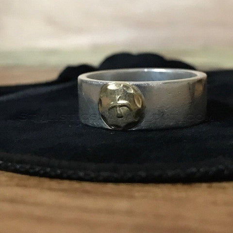 Goro's Flat Eagle Ring Silver 10 1/4 (ゴローズ平打ちイーグルリング