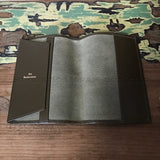 WTaps x Rock Steady x Porter Leather Book Cover Brown
