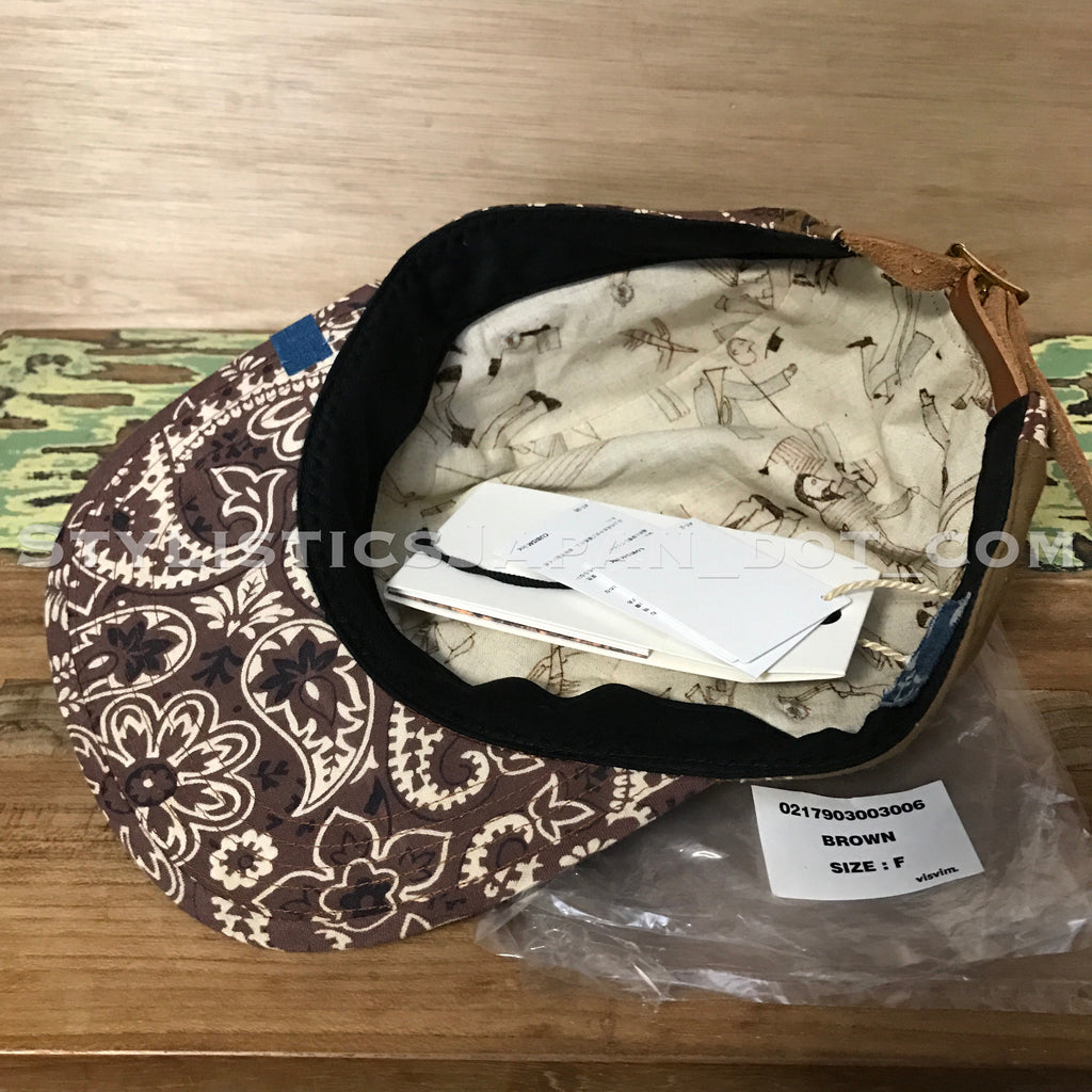 DS! Visvim ICT Bandana Camp Cap N.D. Mud – StylisticsJapan.com