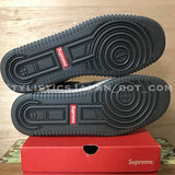 [10] Supreme Vintage Downlow Leather Shoes Grey