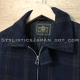 [S] WTaps Melton Wool Grease Jacket Navy