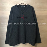 Subware (Futura/Stash) x WTaps Vintage Wool Sweater Charcoal L~XL
