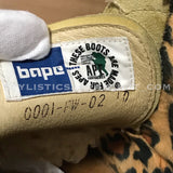 [10] A Bathing Ape Bape Vintage Suede Desert Boots Beige