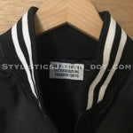 [XL] Wacko Maria Tengoku Tokyo Nylon Light Varsity Jacket Black