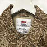 [S] Supreme Giraffe Camo Field Jacket Beige