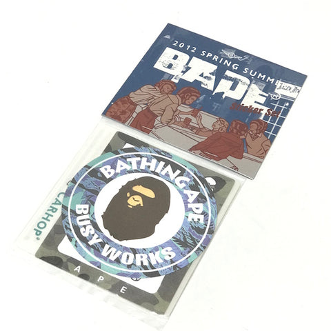 DS! A Bathing Ape Bape Fabric Sticker Set
