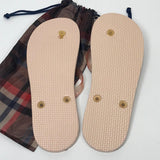 [8] A Bathing Ape Bape Vintage Plaid Sandals
