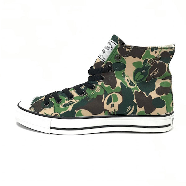 HOT Converse 70s Bape X Converse High Top Bape X Converse