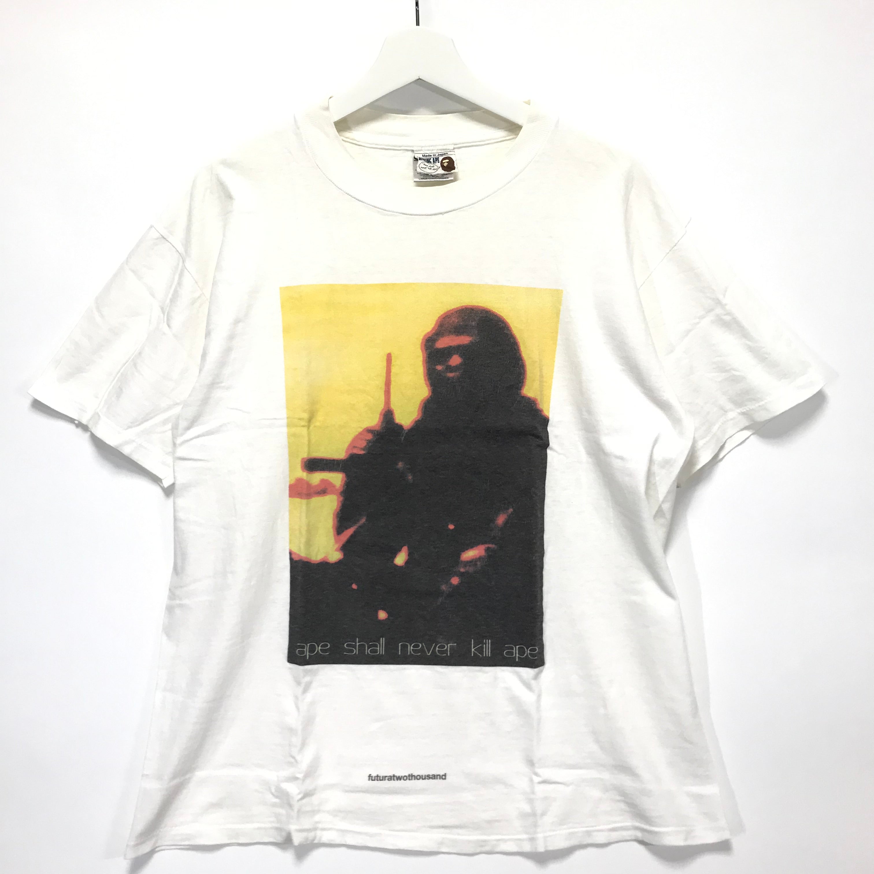L] A Bathing Ape Bape x Futura Vintage Ape Soldier Tee – StylisticsJapan.com