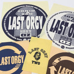 A Bathing Ape Bape Vintage 90's Last Orgy 2 Sticker Set (5)
