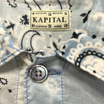[M or L] Kapital Kountry Vintage Bandana Patchwork Shirt Jacket Blue