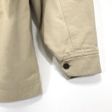 [S] A Bathing Ape Bape Vintage 'FedEx' Blanket Lined Jacket Beige