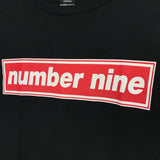 [M] Number Nine Box Logo Tee