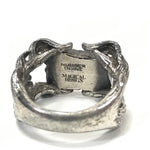 Number Nine x Magical Design Silver Portland Flame Ring