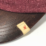 [M/L] Visvim Excelsior Cap Wool / Kangaroo Leather Hat