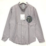 [L] DS! Visvim Juneau Weld Pizi L/S Giza Shirt Purple
